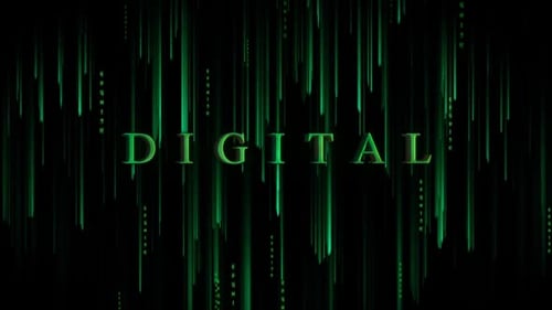 Digital Cyber Background Digital