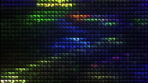 Colorful LED Wall 01