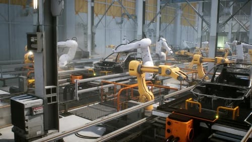 Automated Electric Vehicle Production Line