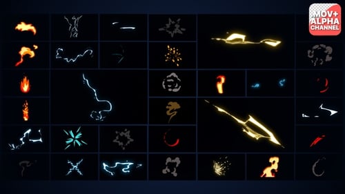 Flash FX Elements Pack | Motion Graphics