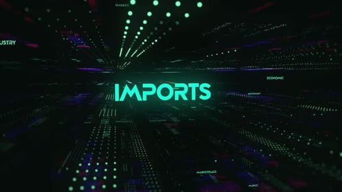 Sci Fi Digital Economics Word Imports
