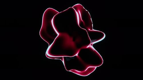 VJ Loop Animation Amorphous Abstraction