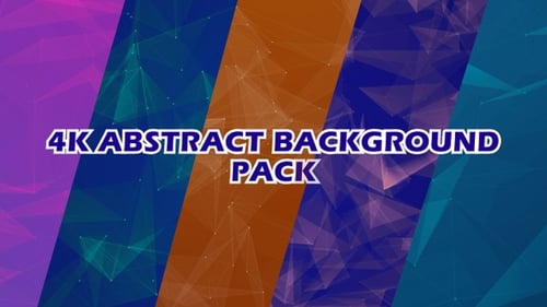Abstract Geometric Plexus Network Background Animation