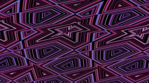 Rotating Blue Purple Pulsating Neon Disco Background VJ Loop