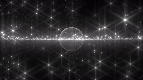 Space Stars Flight Moving Loop Background 1