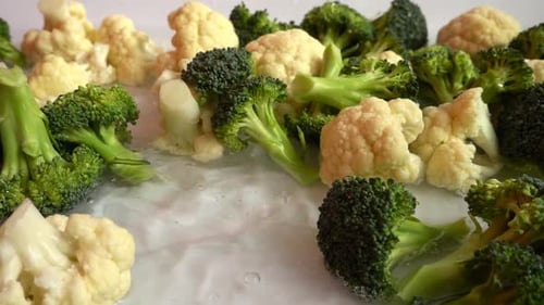 Ripe Broccoli and Cauliflower 5