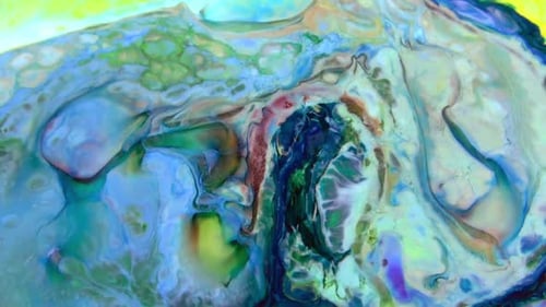 Psychedelischer galaktischer Farbtextur-Hintergrund