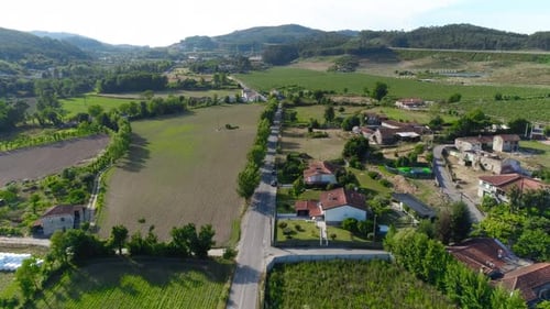 Country Road Aerial