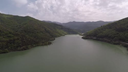Aerial Lake View