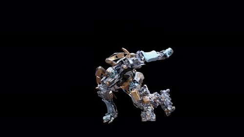 10 robots dansant 4K