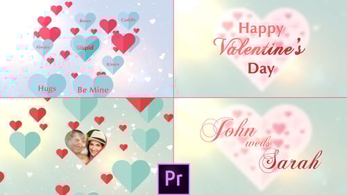 Valentine Wedding Opener - Premiere Pro