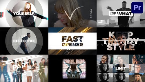 Dynamic Glitch Text Opener for Modern Video Projects