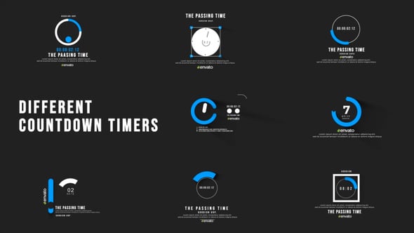 Different Countdown, Elements ft. countdown & business - Envato