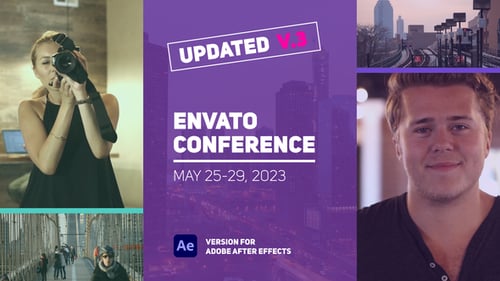 Modern Corporate Event Promo with Speaker Introductions