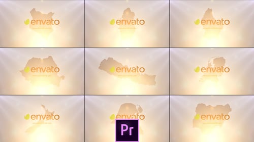 World Countries Logo Pack V6 - Premiere Pro