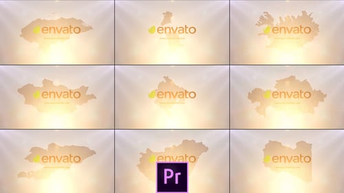World Countries Logo Pack V9 - Premiere Pro