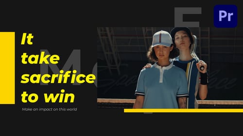 Poster Animation Mogrt