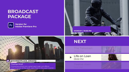 Broadcast Package | Essential Graphics | Mogrt