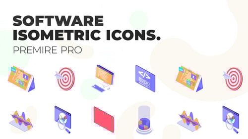 Software Programming - MOGRT Isometric Icons