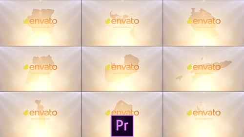 World Countries Logo Pack V20 - Premiere Pro
