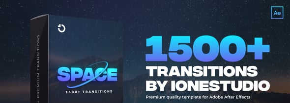 1500+ Transitions for After Effects