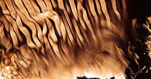 Hintergrund mit Feuer