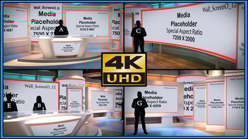 Virtual Studio Set - S07