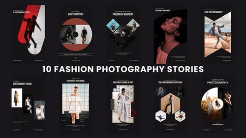 Modern Photography Showcase for Social Media Stories