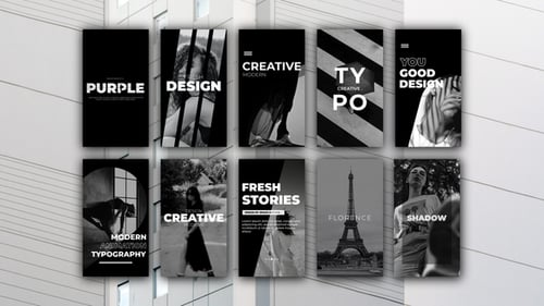 Histórias mínimas | After Effects