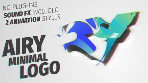 Dynamic Abstract Logo Reveal Animation