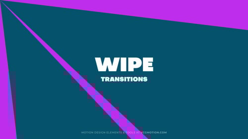 Dynamic Geometric Shape Wipe Transitions for Video Editing