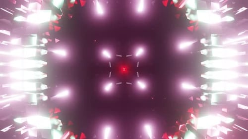 Bright Disko Party Equalizer Vj Loop für Musik im 4K-Hintergrund