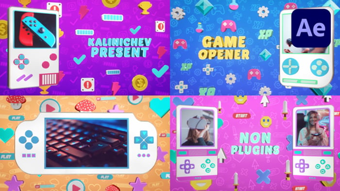 Game Intro, Openers ft. game intro & arcade game - Envato