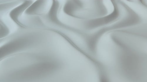 Fluid White Rippling Surface Seamless Loop Background