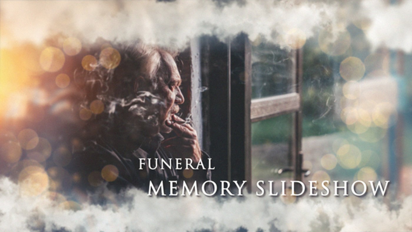 In Memory: Gentle Remembrance Slideshow with Cloud Frames, Video ...