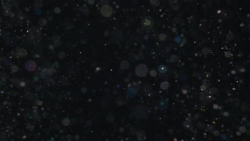Elegante, detaillierte und reizvolle Bokeh- und Partikelbilder mit geringer Schärfentiefe unter Wasser