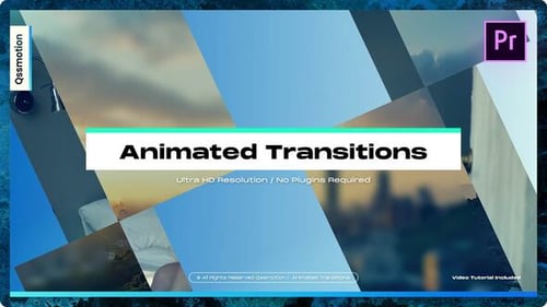 Transiciones animadas para Premiere Pro