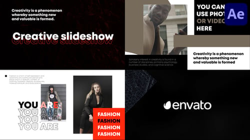 Presentación de diapositivas moderna y creativa para After Effects