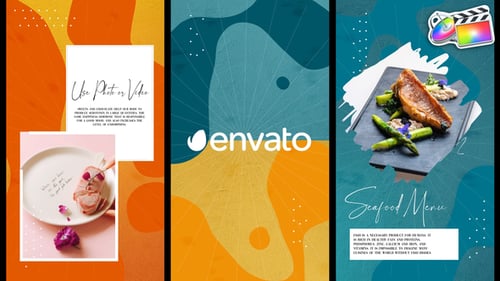 Dynamic Social Media Menu with Organic Animated Design