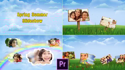 Spring Summer Slide Show - Premiere Pro
