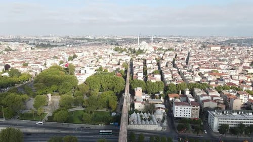 Blick auf die Stadt Istanbul