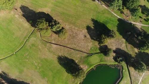 Golf Course Aerial View