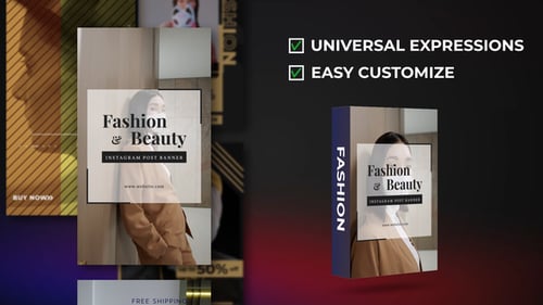 Fashion Promo Social Media Stories for Instagram, Facebook, Snapchat