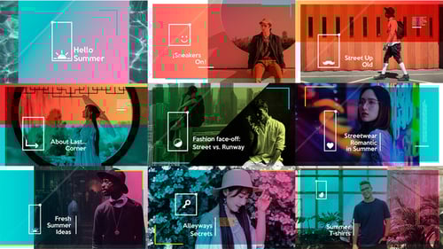 Dynamic Summer Opener with Clean Transitions and Text Animation