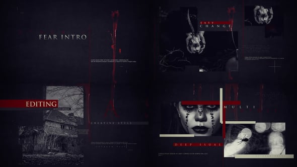 Dynamic Fear intro, Openers ft. horror & heatwave effect - Envato