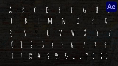 Dynamic Scribble Alphabet Hand-Drawn Text Effect Pack