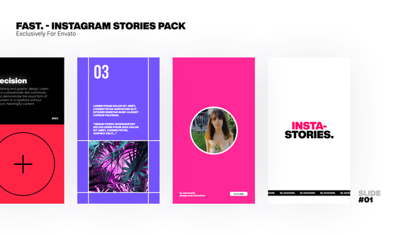 Cover for Fast. - Instagram Stories