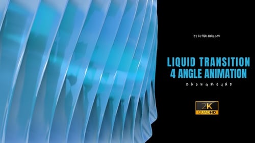 Liquid Transition Blue 3D