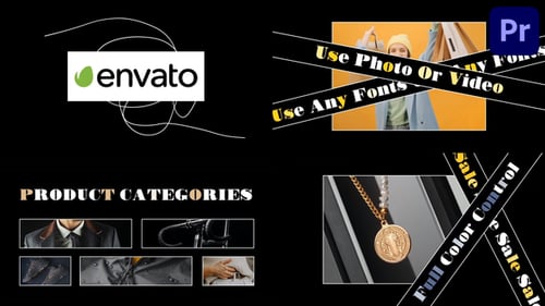 Season Sale Modern Promo | Premiere Pro MOGRT