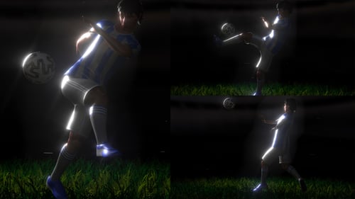 Logo Soccer Kick